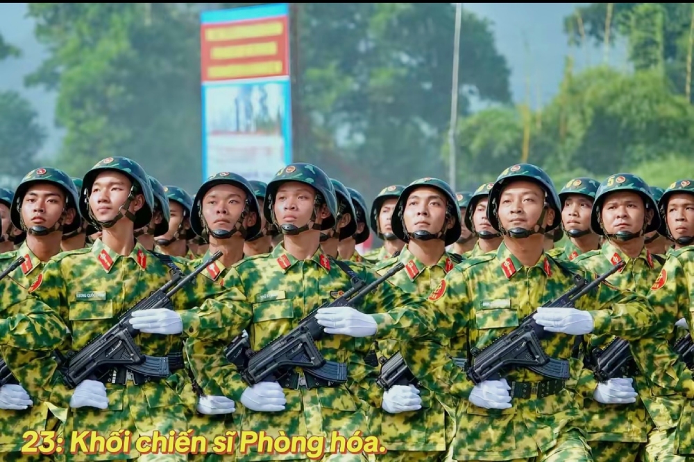 Khối chiến sĩ Phòng hoá